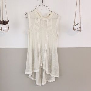 Free People Victorian Lace top